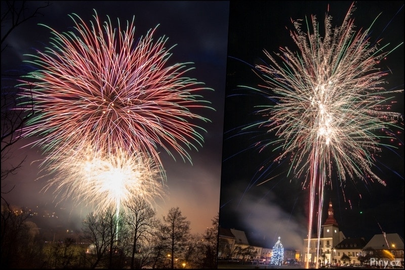 Fotopoutník: Na novoroční ohňostroj do Turnova a Bělé pod Bezdězem